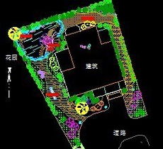 某别墅花园景观设计方案图免费下载 提升园林建筑与景观设计质量